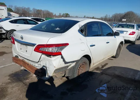 2015 Nissan Sentra S from USA, damaged, VIN 3N1AB7AP2FY349018